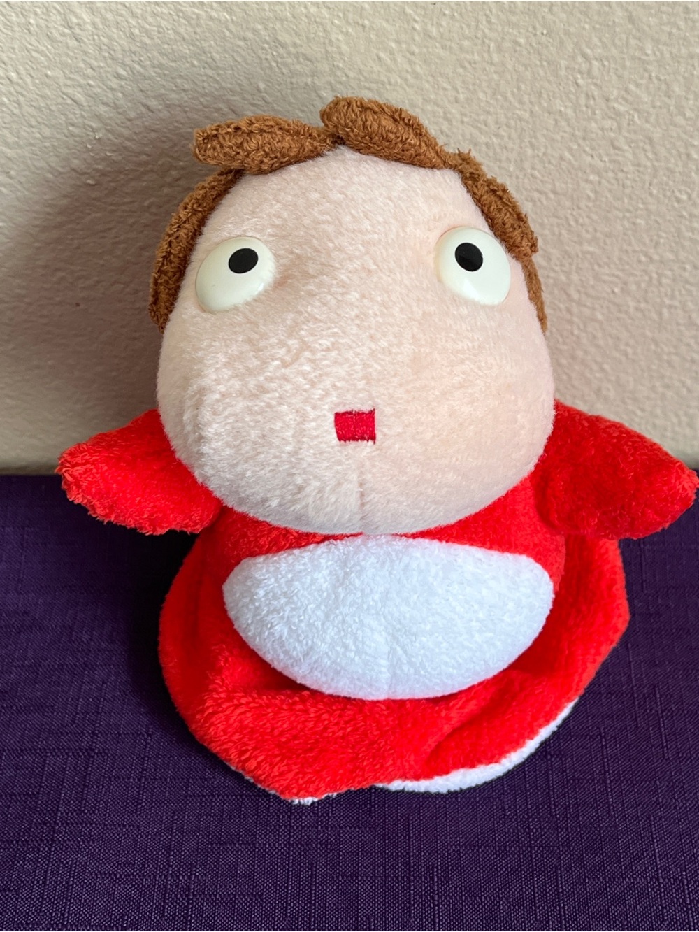 Studio Ghibli Ponyo On The Cliff Plush Toy 7”